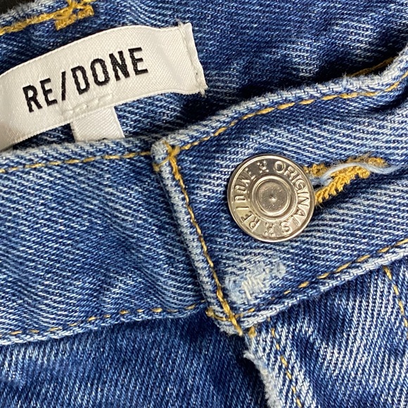 Re/Done 70’s High Rise Shorts [1297] - Picture 8 of 11